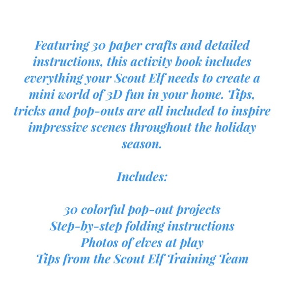 Elf On The Shelf Super Hero costume & Elves at Play 30 pop-out project book - Picture 12 of 12